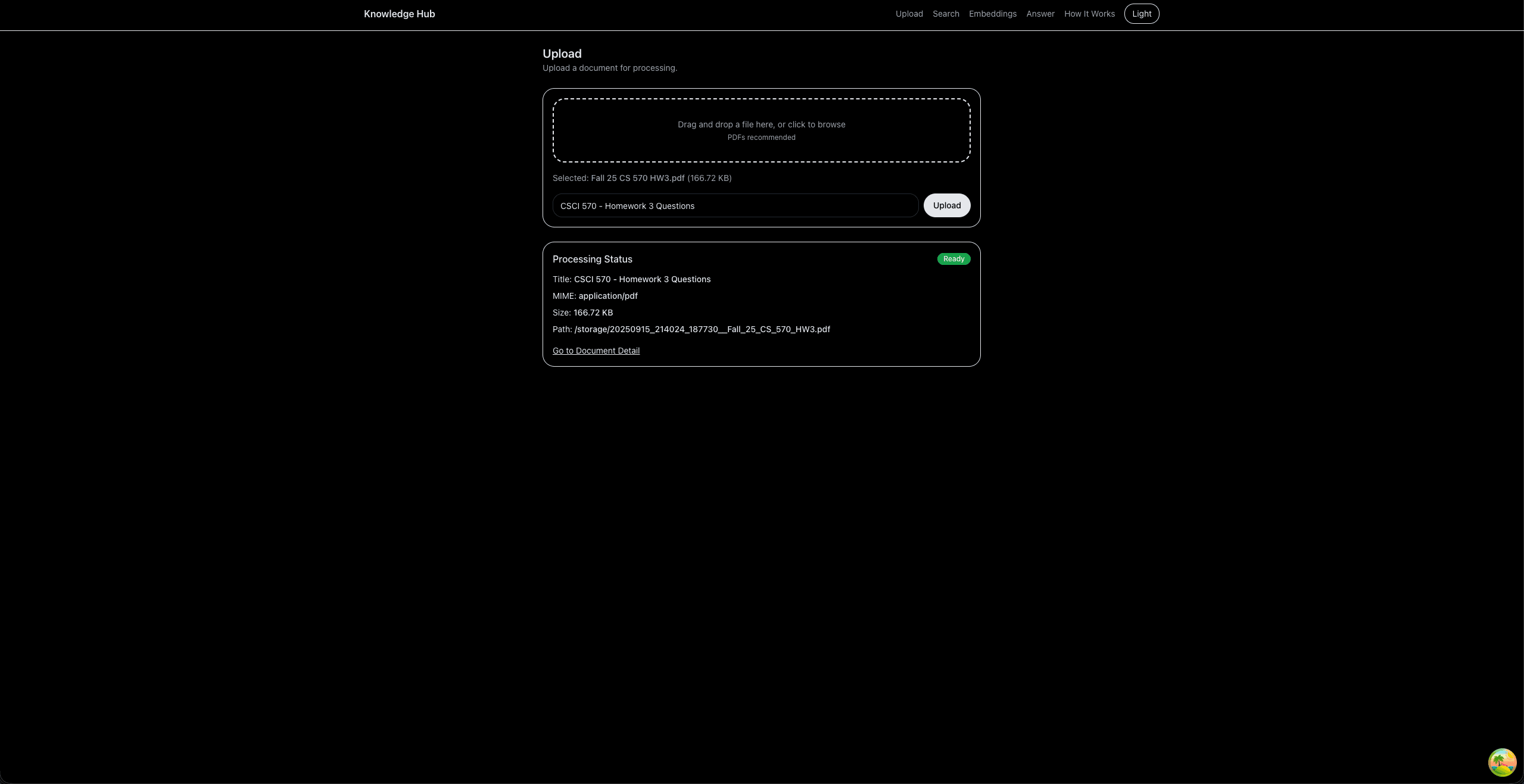 Knowledge Hub - Document Processing and OCR