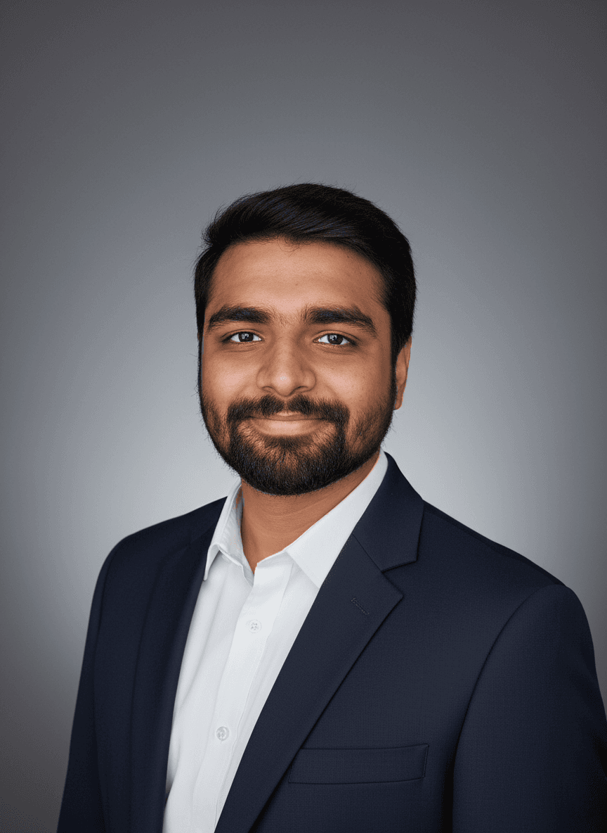 Sohail Gidwani — professional portrait